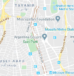 نقشه خیابان وزرا خالد اسلامبولی